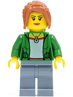 LEGO Minifigure-Claire (70751)-Ninjago-NJO169-Creative Brick Builders